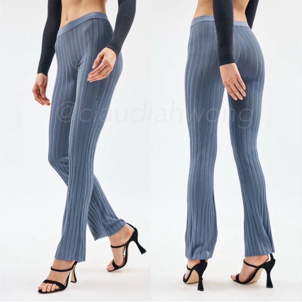 AYA MUSE Margo knit flared pants